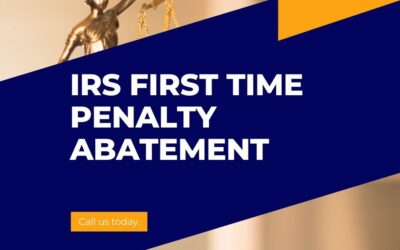 IRS First Time Penalty Abatement